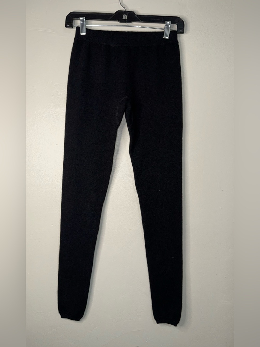 Demylee New York Black Cashmere Cozy Knit Jogger Pants